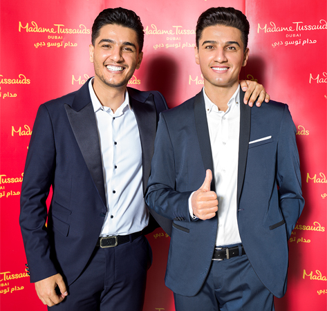 محمد عساف ينضمّ إلى قائمة المشاهير لدى مدام توسو دبي